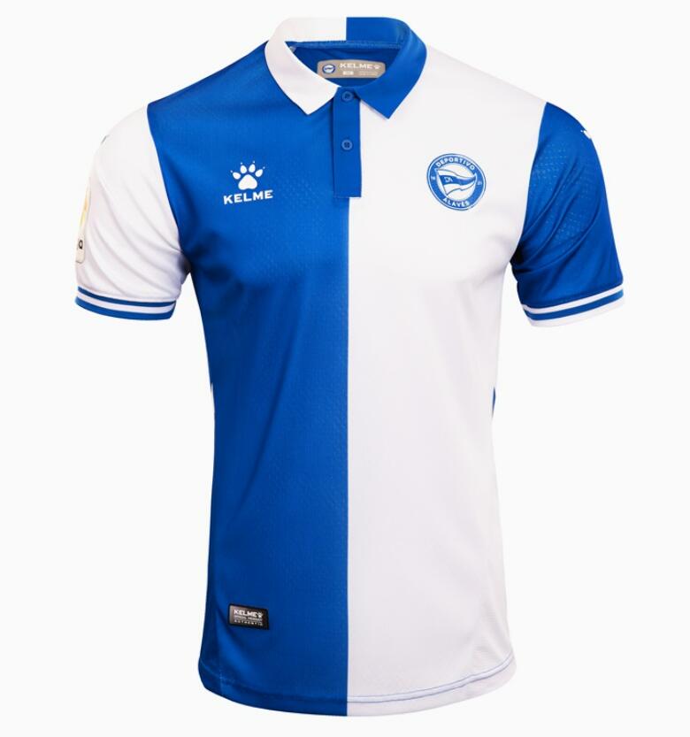 2021/22 Deportivo Alavés Home Kit Soccer Jersey